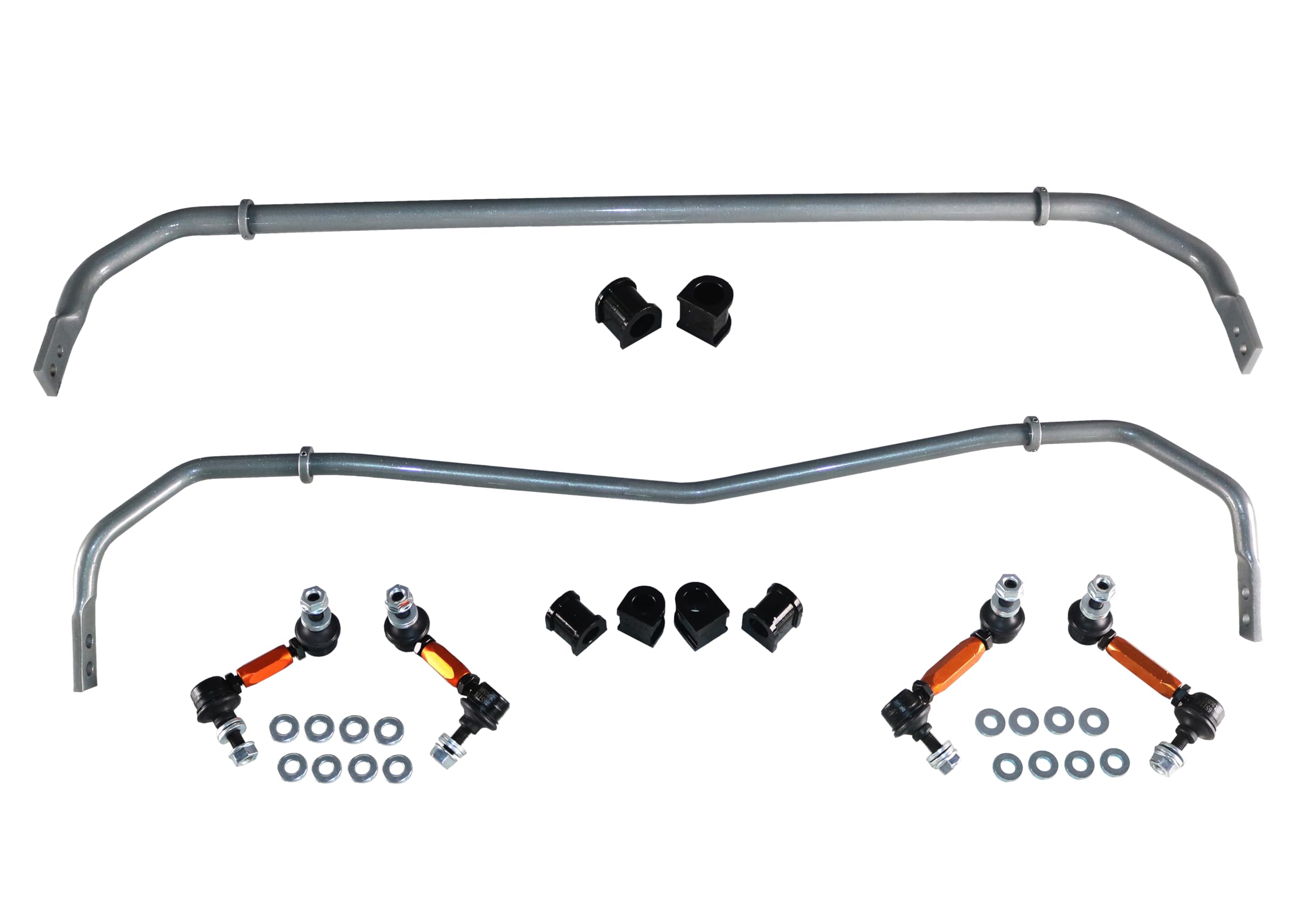 BMK006 Whiteline Front and Rear Sway Bar Vehicle Kit; Fits Mazda RX-8 04-11