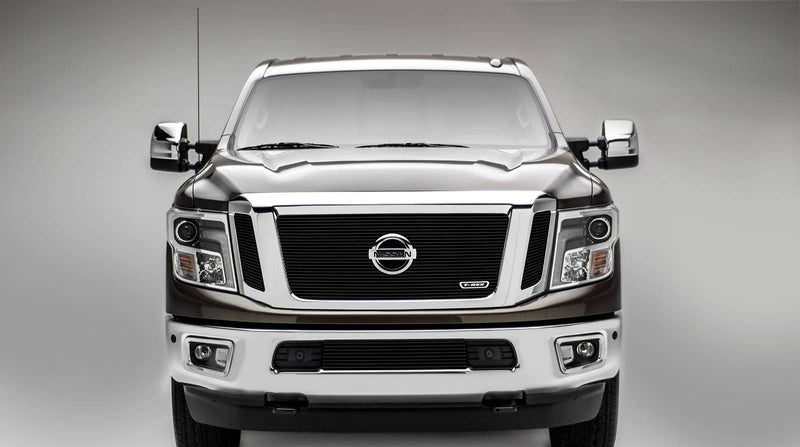 Billet Black T-Rex 20785B Grille T-Rex Nissan Titan