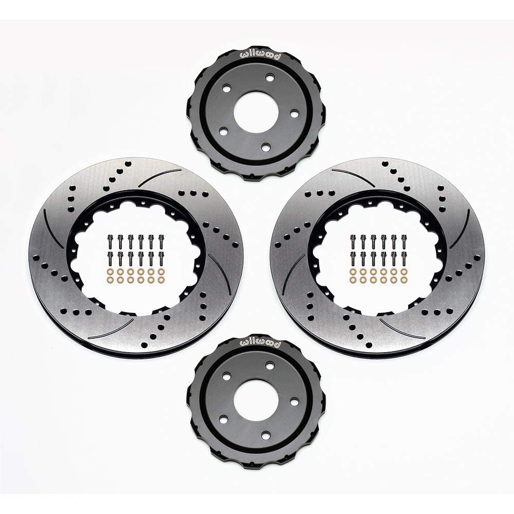 Front Hat/Rotor Kit, Drilled