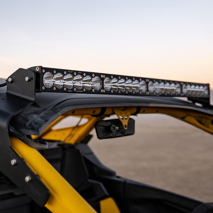 40-inch Baja Designs OnX6+ LED Bar Roof Mount Light Kit for Can-Am Maverick R UTV