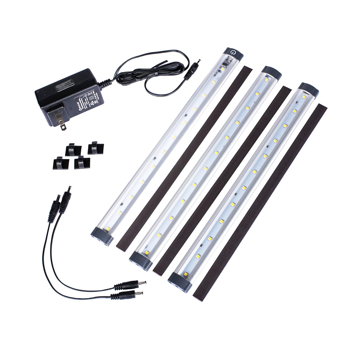 3-Bar Montezuma LED Light Kit, Silver