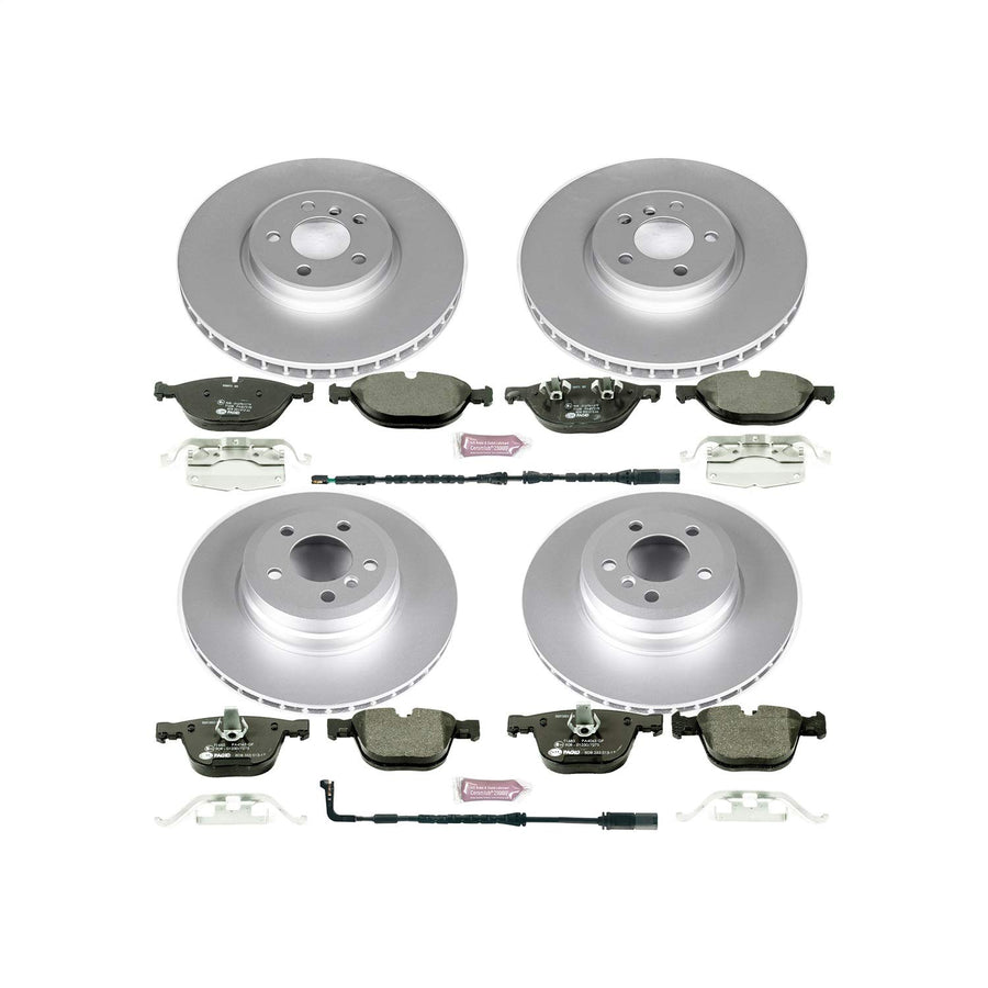 Euro-Stop Power Stop ESK6010 Brake Kit Front and Rear