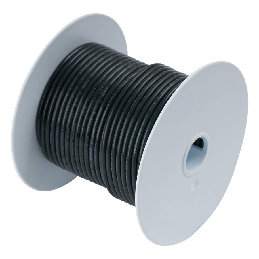 111002 Ancor Tinned Copper Wire, 8 AWG (8mm2), Black - 25ft
