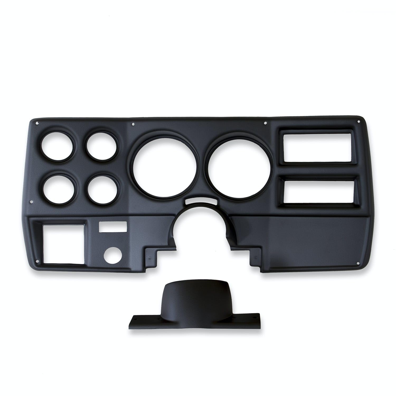 Gauge Mount AutoMeter, Direct Fit, (3 3/8" X2, 2 1/16" X4), Ford Mustang 64-65 (2107)