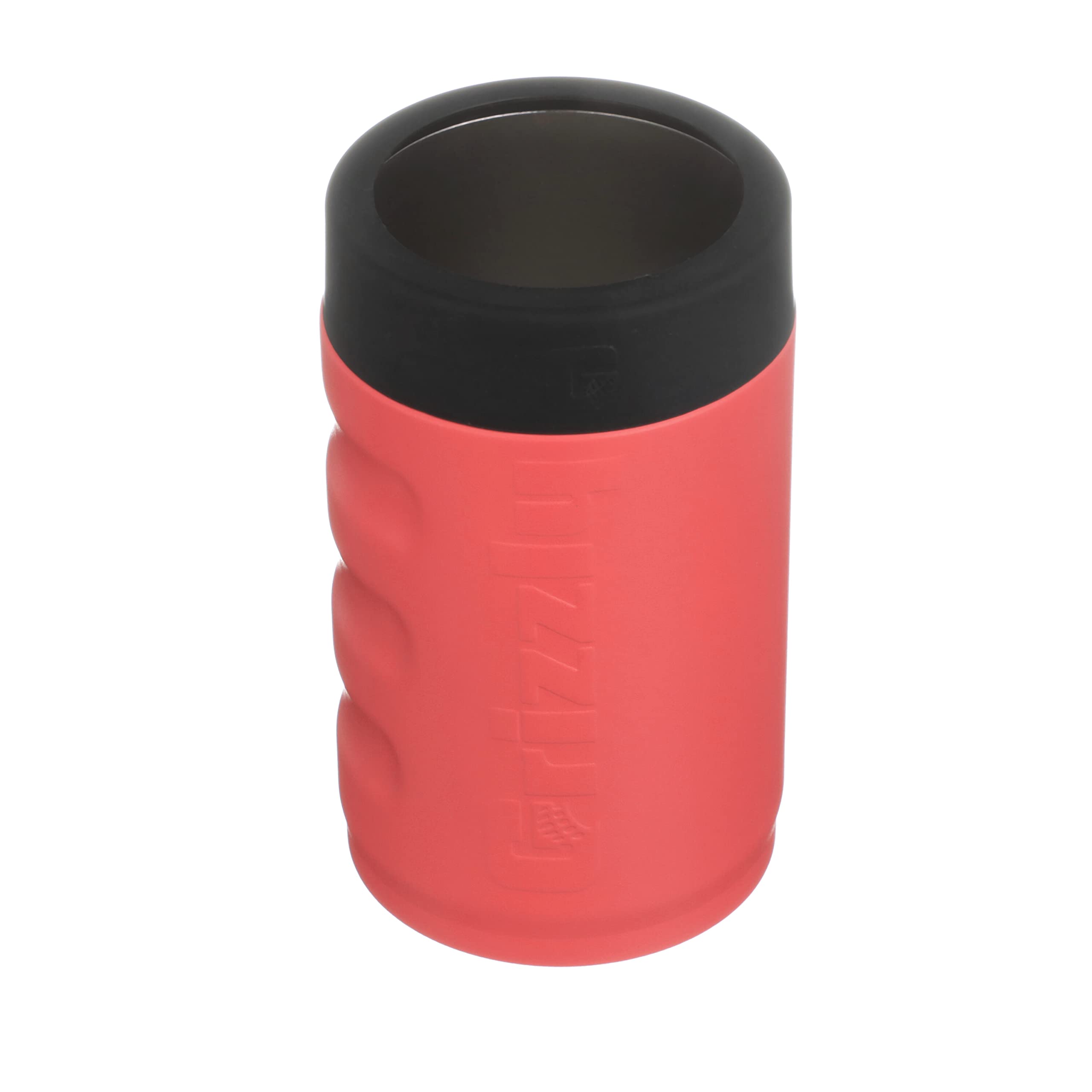 12 oz Grizzly Grip Can | Stainless Steel Vacuum Insulated Can Cooler | For 12 oz Regular Beer and Soda Cans Reusable Durable | Coral