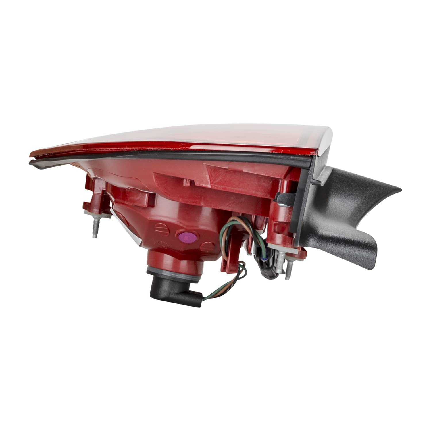 Right TYC Tail Light Assembly Compatible with 2008-2012 Chevrolet Malibu