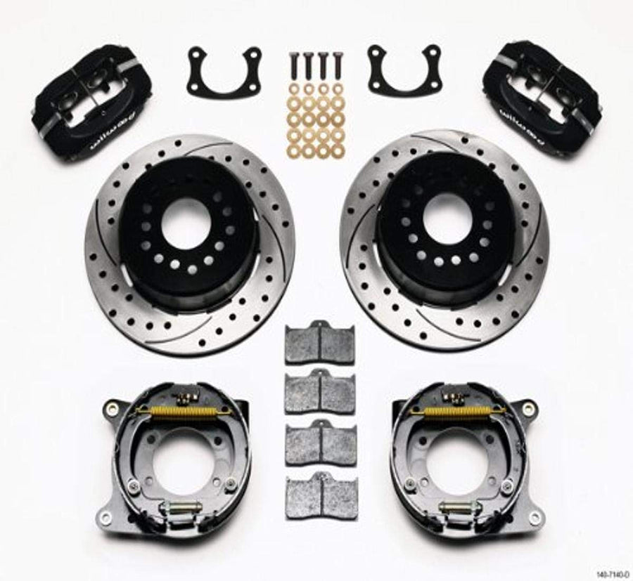 One Piece Brake Kit Wilwood for Big Ford with 2.5" Offset