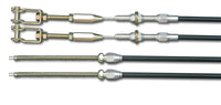 Black Lokar EC-8004U Brake Cable Kit