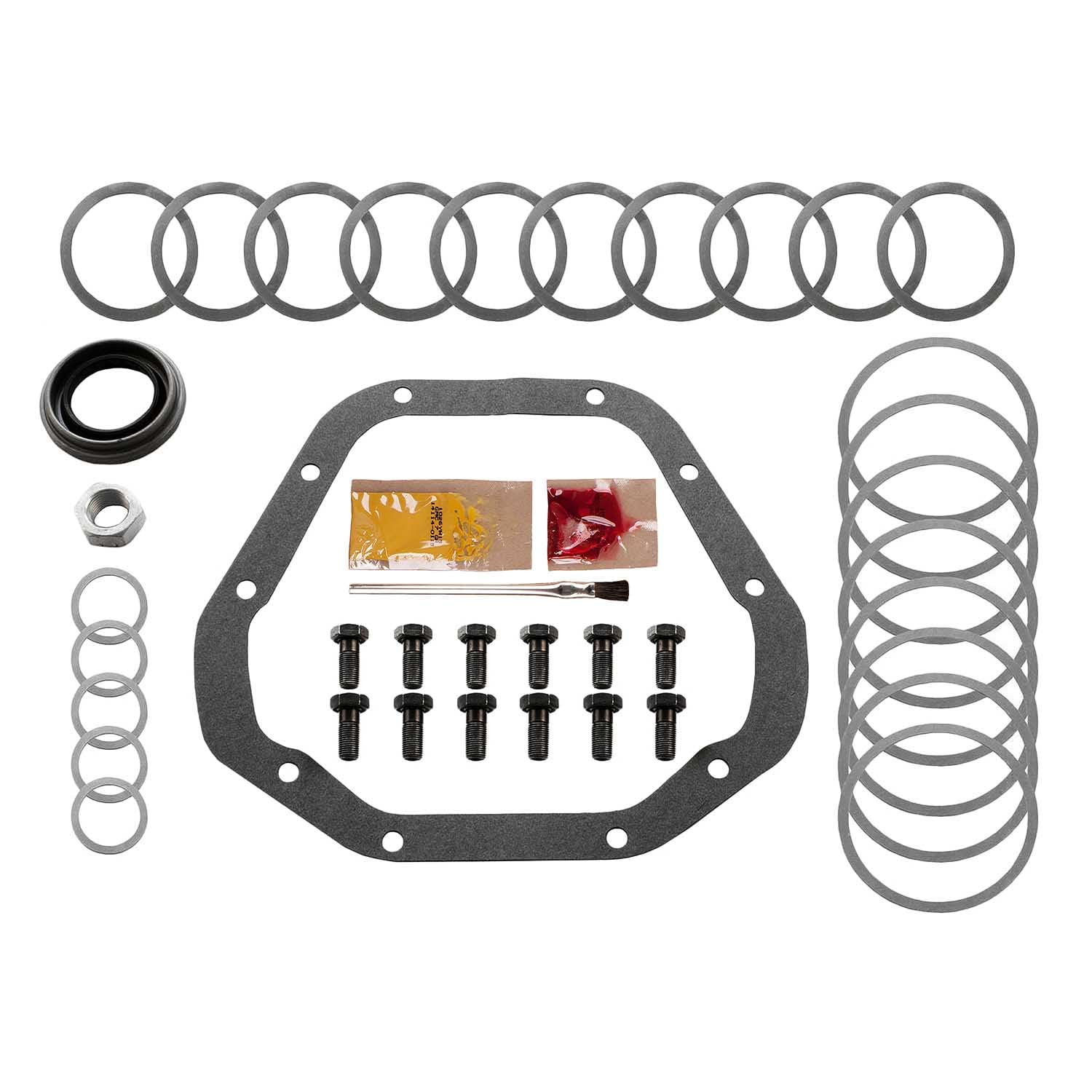 Differential Install Kit Motive Gear D70IK for Dana 70 & Dana 70U Rear Fits Dodge/Ram, Ford, Chevrolet, GMC, Replaces: Ratech 124K, Superior 25-2035, Yukon MK D70, MK D70-U
