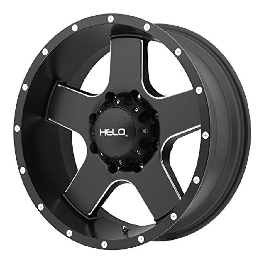 KMC SKILLET Gloss Black Machined Face Wheel with Brushed (22 x 9. inches /0 x 72 mm, 38 mm Offset)