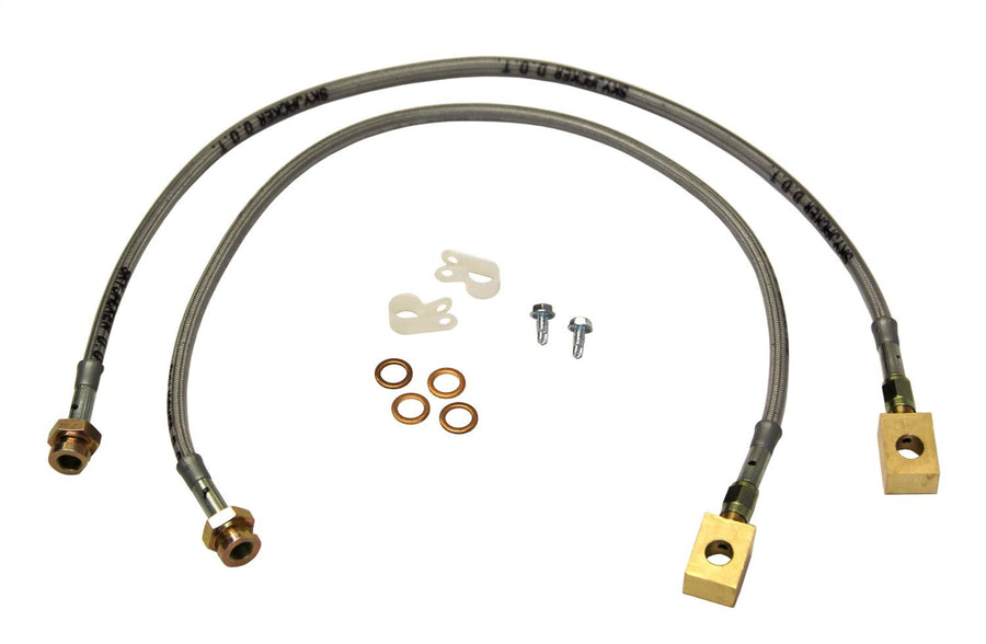 3.5"- 6" Skyjacker Stainless Steel Brake Line - Pair