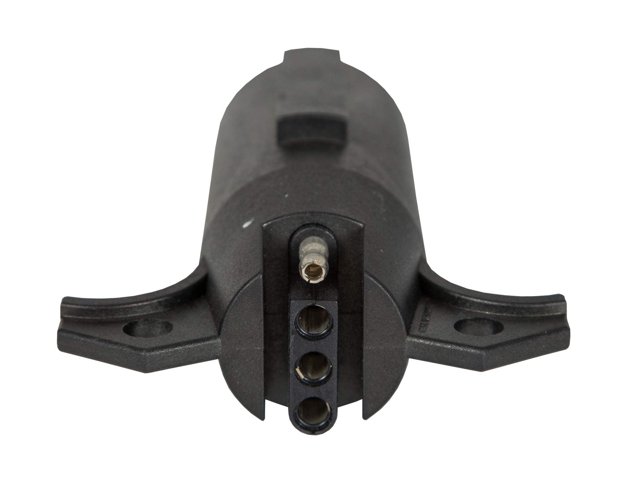 Buyers Products 7-Way Round to 4-Pin Flat Converter Trailer Connector, Adapter Trailer Side Connector, Truck & Trailer Electric Accessories