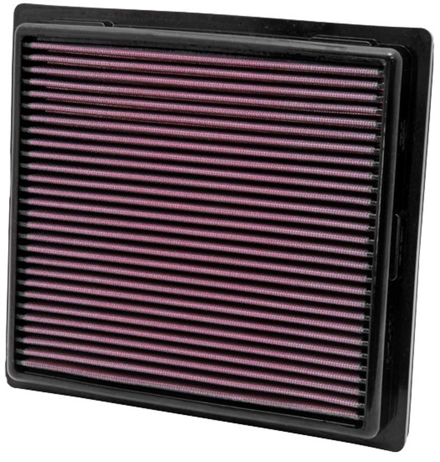 High-Flow K&N Original Lifetime Engine Air Filter: Increase Power: Premium, Washable: Compatible with 2011-2025 Toyota/Lexus/Mitsubishi/Fiat: (See Product Description for Select Models) 33-2457