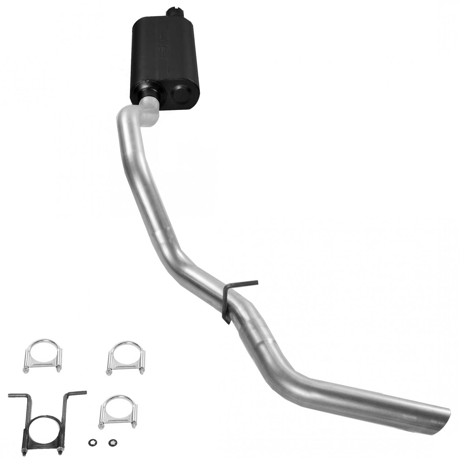 Flowmaster Force II 17229 Cat-Back Exhaust Kit 3 Inch Aluminized Steel Single Side Outlet Compatible with 1999-2004 Ford F-250 F-350 Super Duty V8 or V10 2/4WD all wheelbases