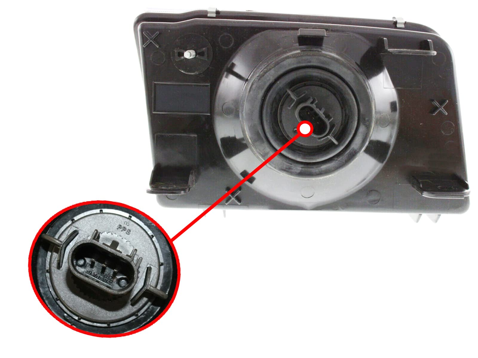 Replacement DEPO 331-1194L-AC Driver Side Headlight Assembly