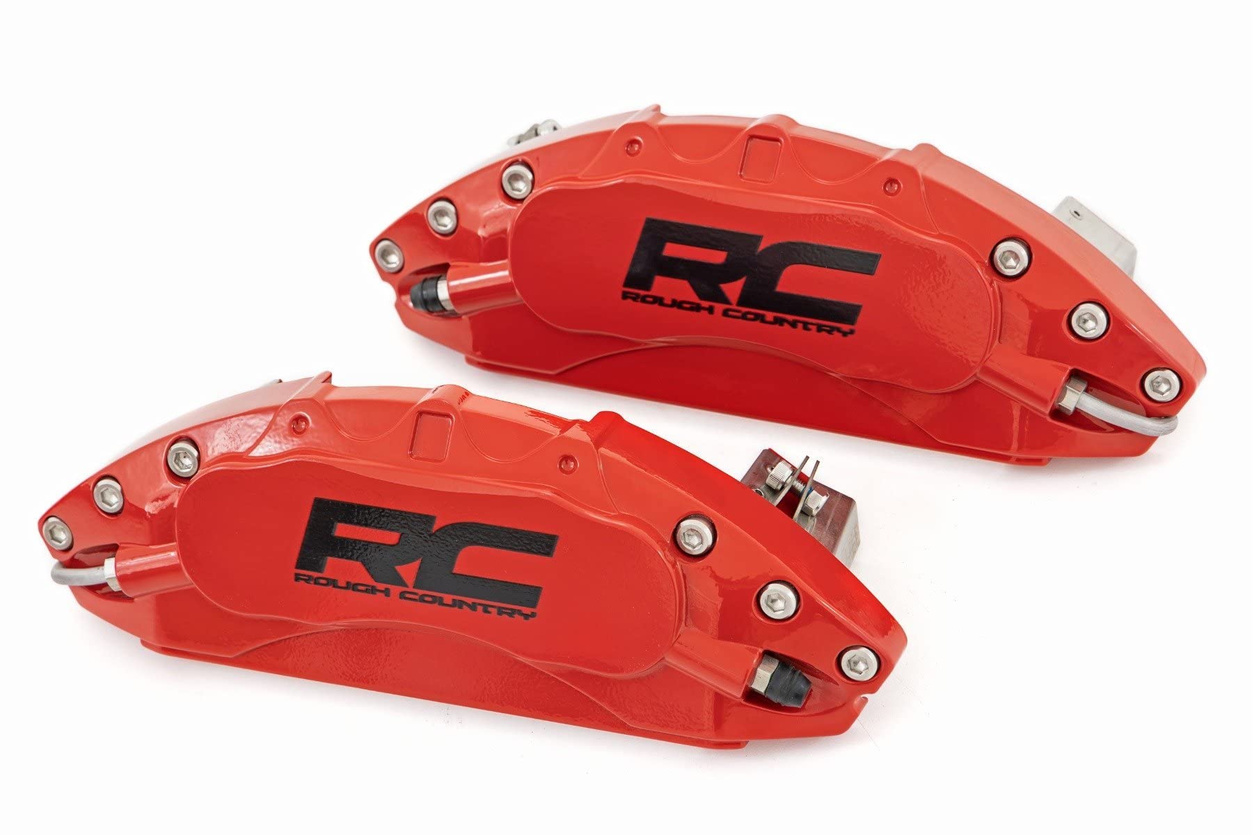 Rough Country Brake Covers Caliper for 18-24 Jeep Wrangler JL - 71142A