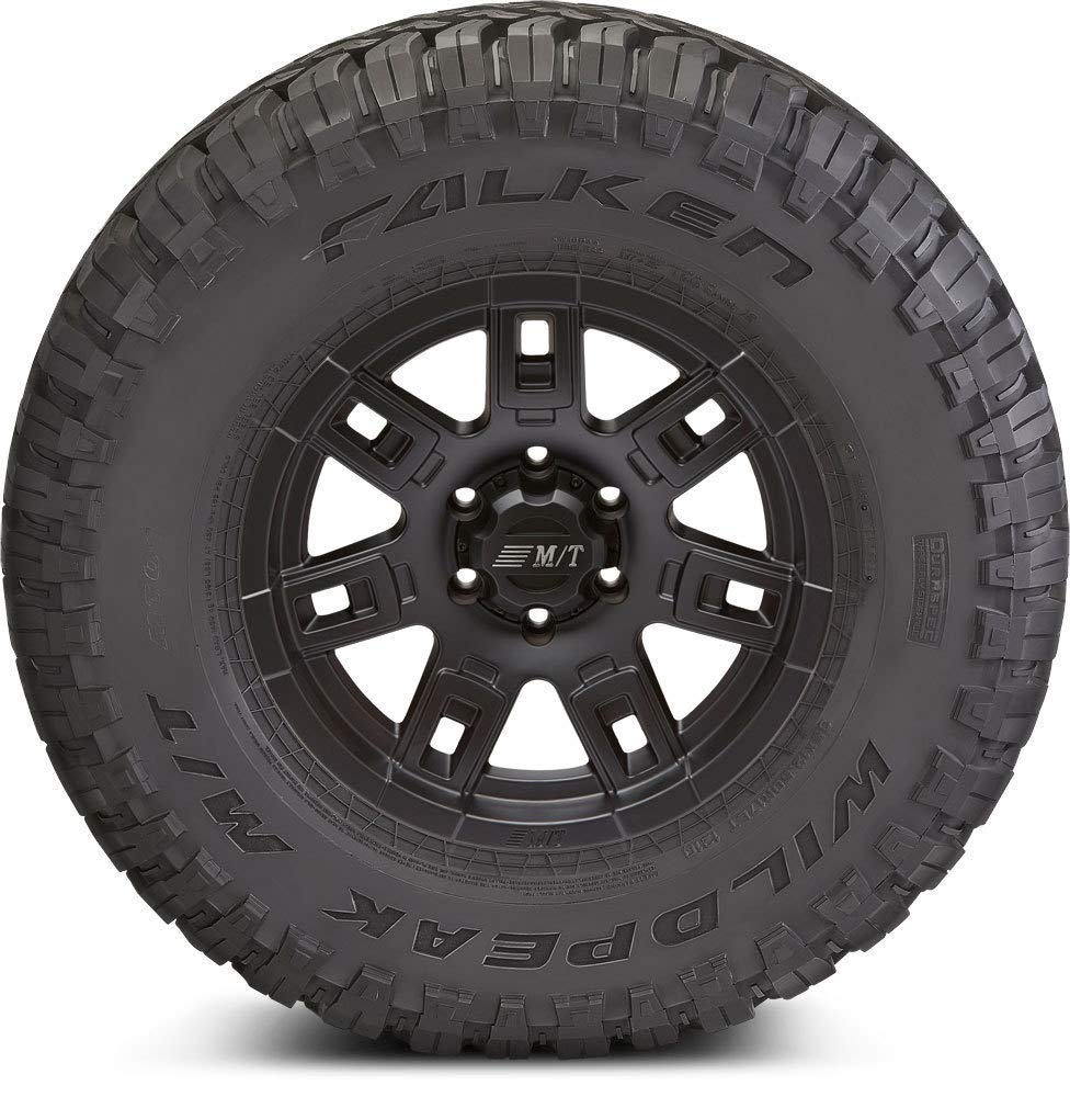 Falken 114Q LT33X12.50R20 E/10 WILDPEAK MT01 BW All-Terrain Radial Tire