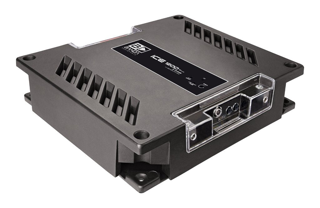 Banda Ice 1202-1200 Watt 2 Ohm Mono Class D Car Amplifier Audioparts
