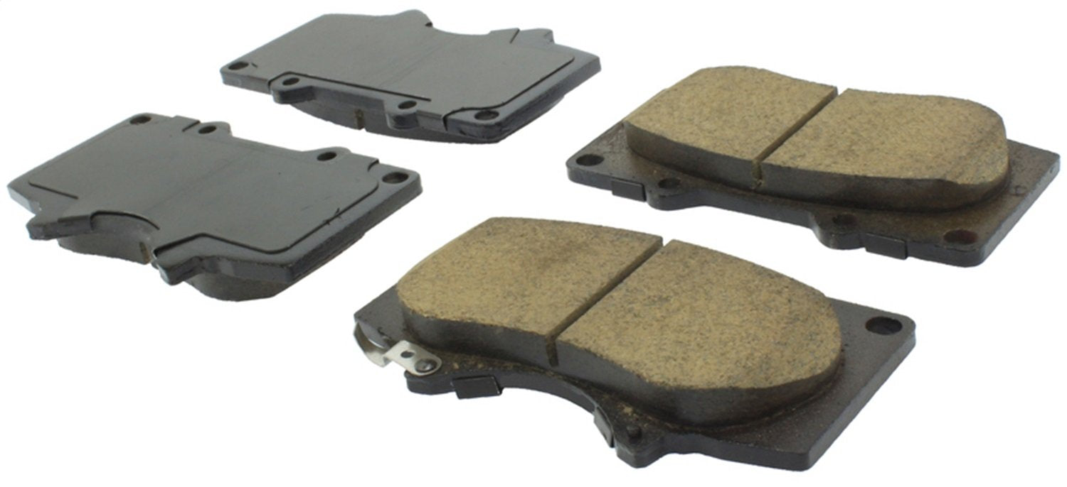 Front StopTech 308.09760 Brake Pads with Shims and Hardware Street