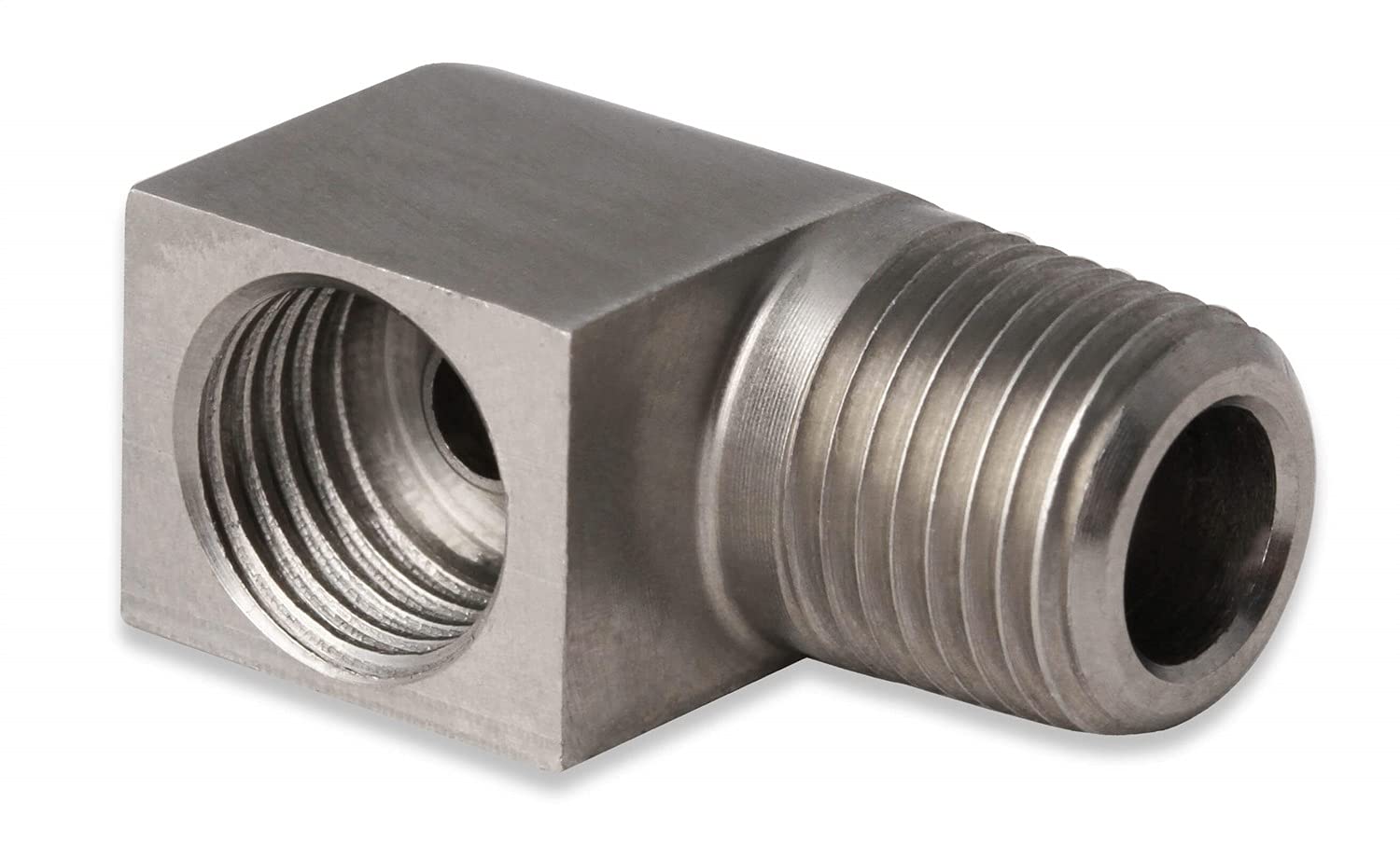 03032erl Earls Performance(Div Holley) 90 Degree 1/8 Npt Male to 3/8-
