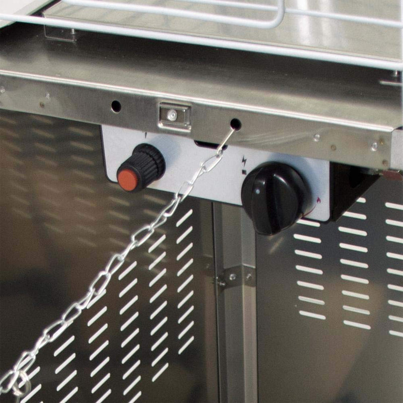 42,000 BTU Dyna-Glo Stainless Steel Pyramid Flame Patio Heater