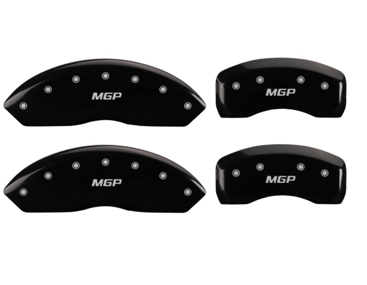 Caliper Covers Land Rover 25143Smgpbk: Black, Mgp/Mgp
