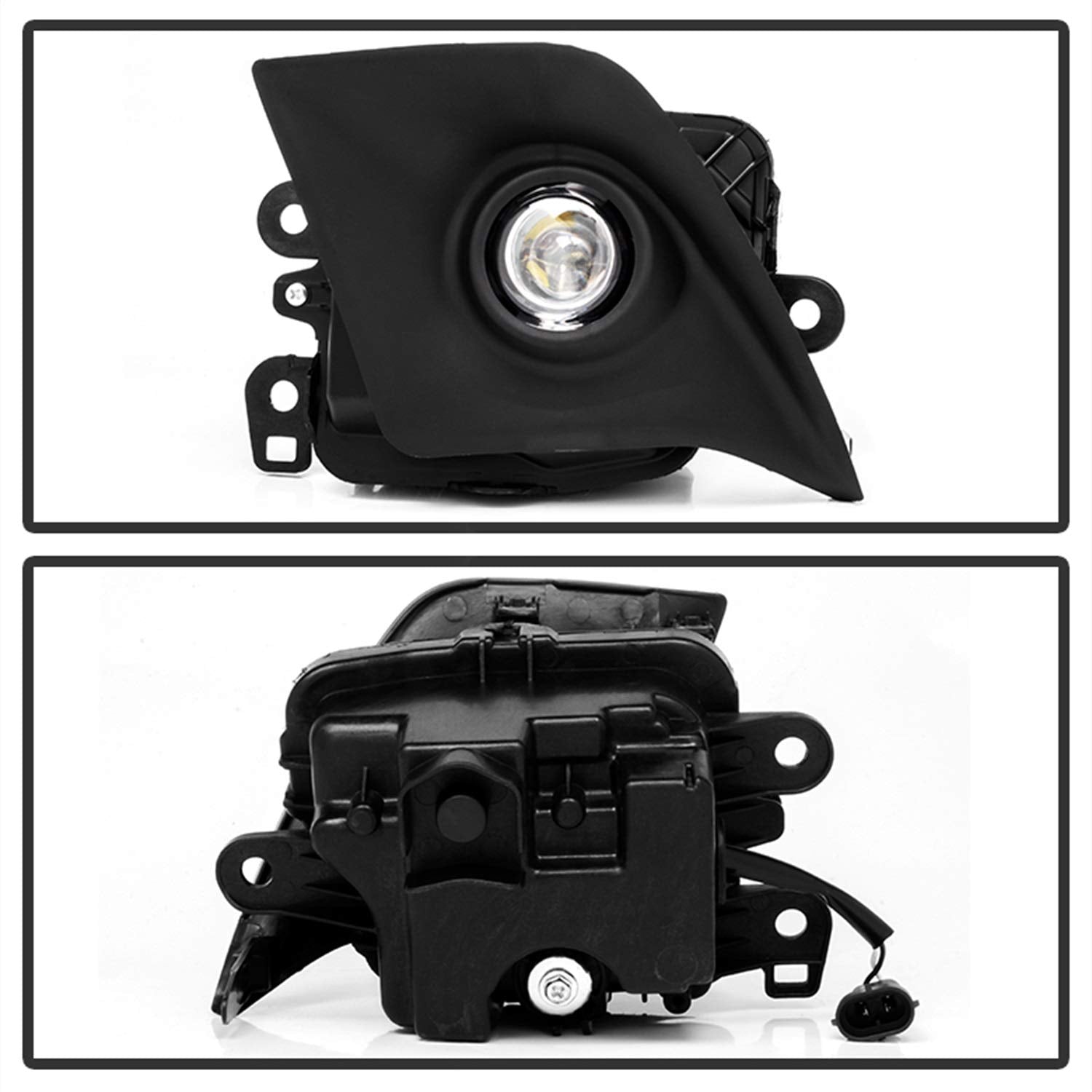 Lexus IS F-Sport Models Only Spyder 5082312 2014-2016 (Won‘t Fit Any Model W/O F-Sport Bumper) OEM LED Fog Lights w/Switch - Clear