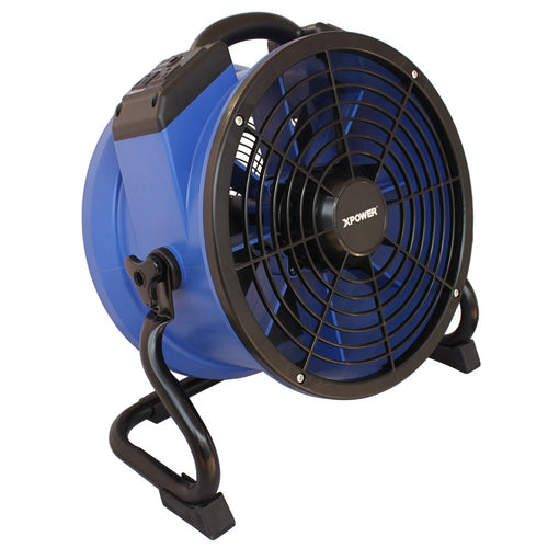 XPOWER Professional X-35AR Heat Resistant Axial Fan for Heated Environments (Does Not Produce Heat), Blue