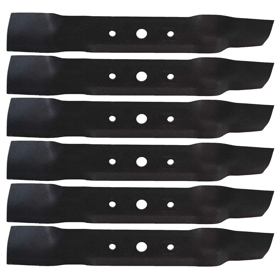 John Deere Replacement Blades, Oregon Mower Blade 6-Pack, 48" Deck (191-108-6)