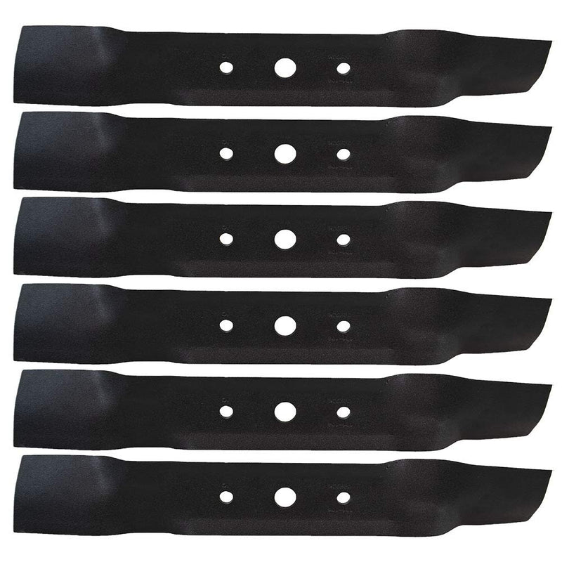 John Deere Replacement Blades, Oregon Mower Blade 6-Pack, 48" Deck (191-108-6)