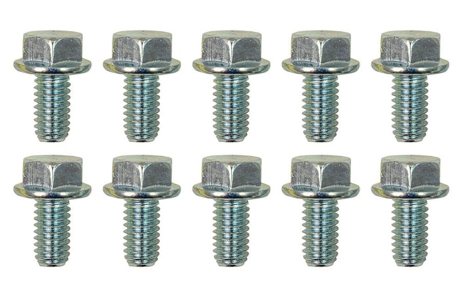 Serrated Moroso Flange Nut, 5/16-18, Pack of 10, Zinc