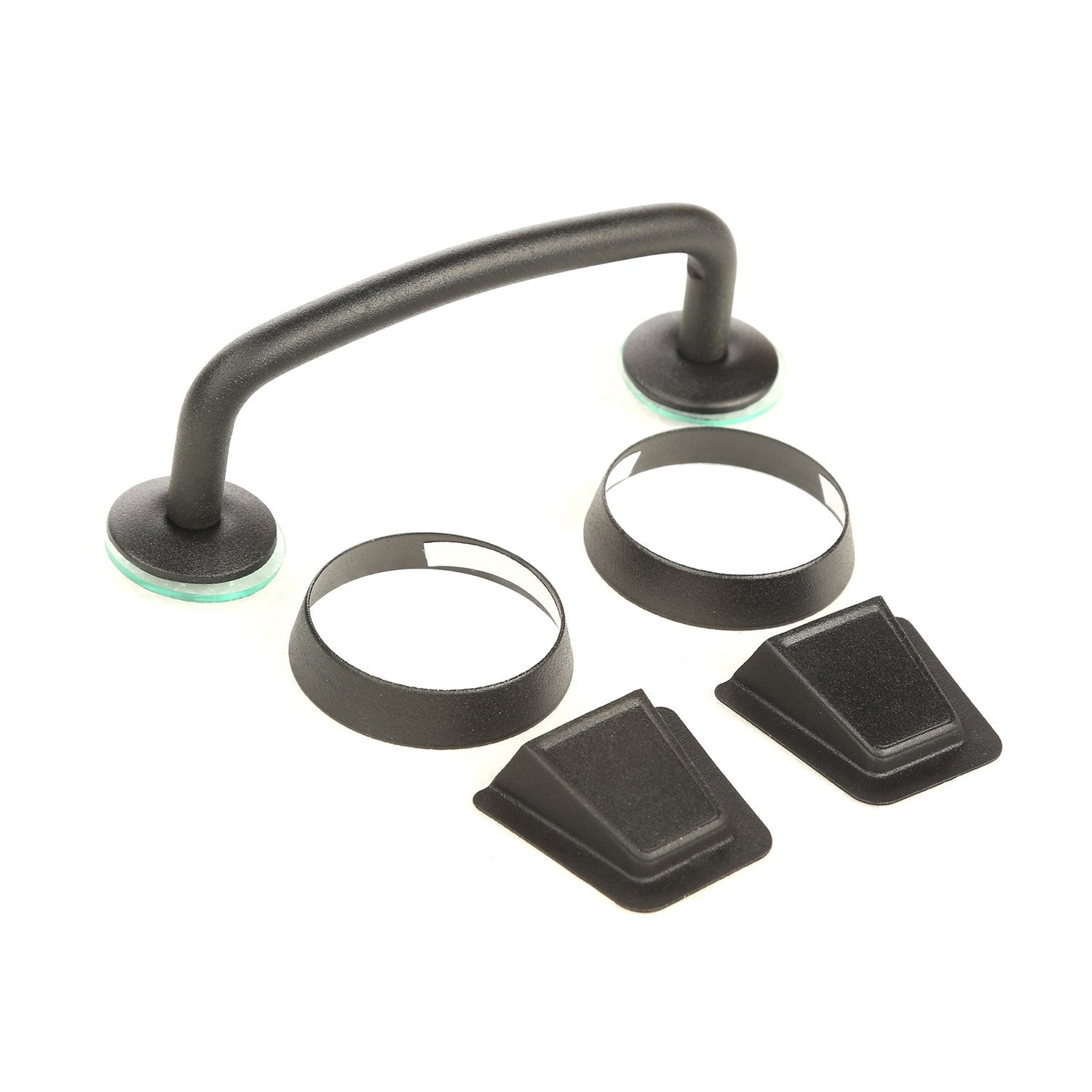 Windshield Tie Down Kit, Black | Rugged Ridge | 11201.06 | Fits 2013-2018 Jeep Wrangler JK