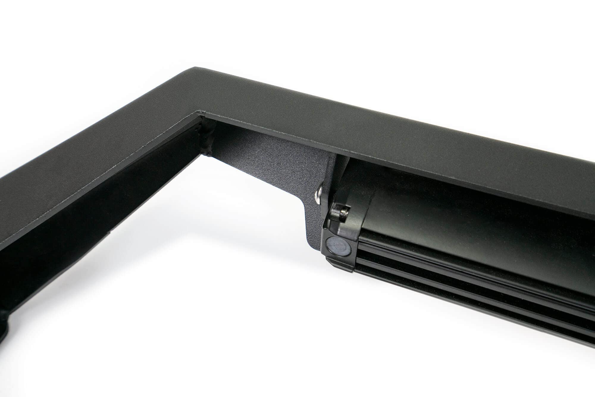 Bull Bar with LED Light Bar Mount DV8 Offroad fits most MTO Series Front Bumpers | Steel Construction | Accommodates 13-inch Elite Series Light Bar