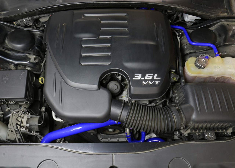 Blue HPS 57-1583-BLUE Silicone Radiator and Heater Hose Kit Coolant