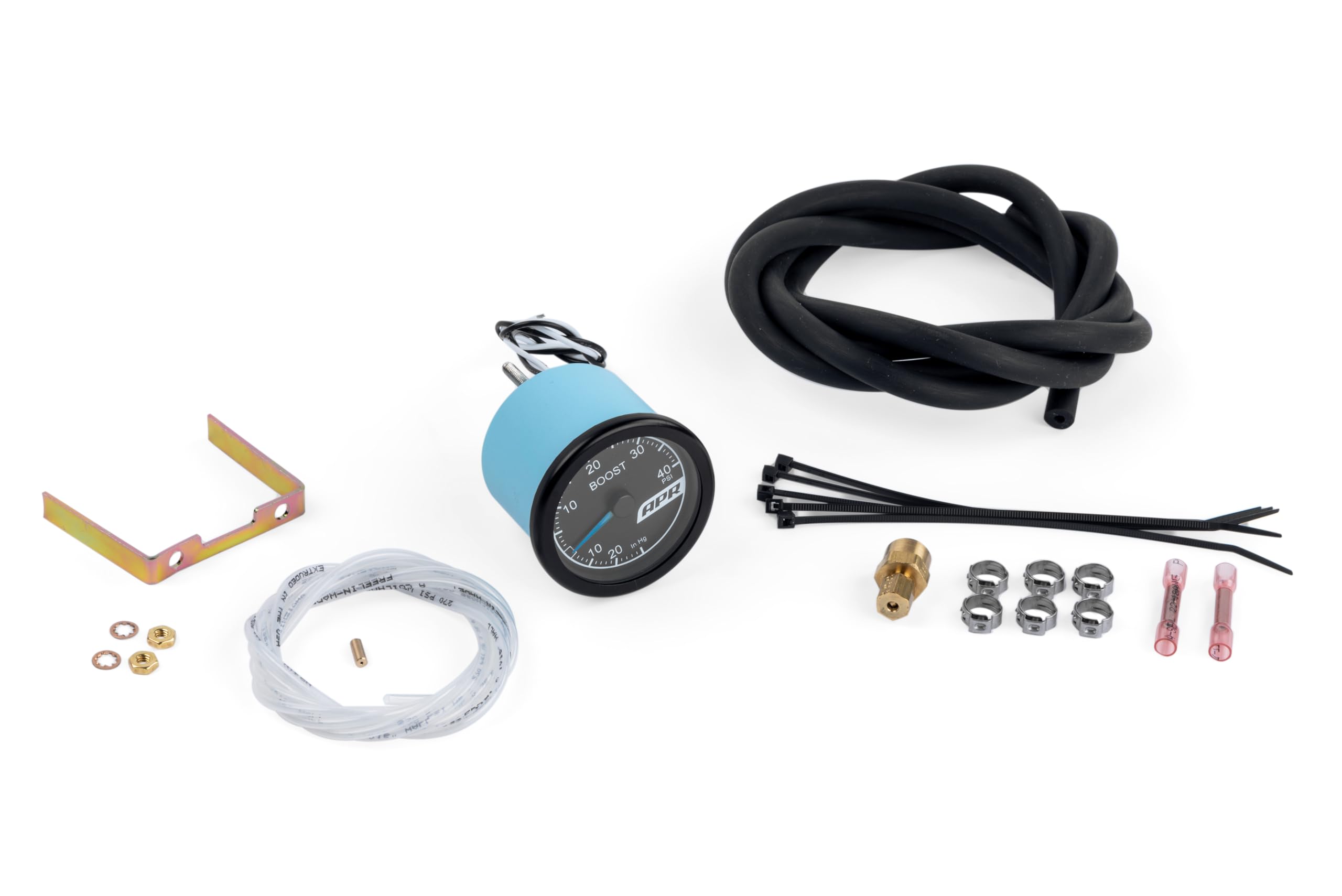 Universal APR MS100146 Mechanical Boost Gauge System Blue