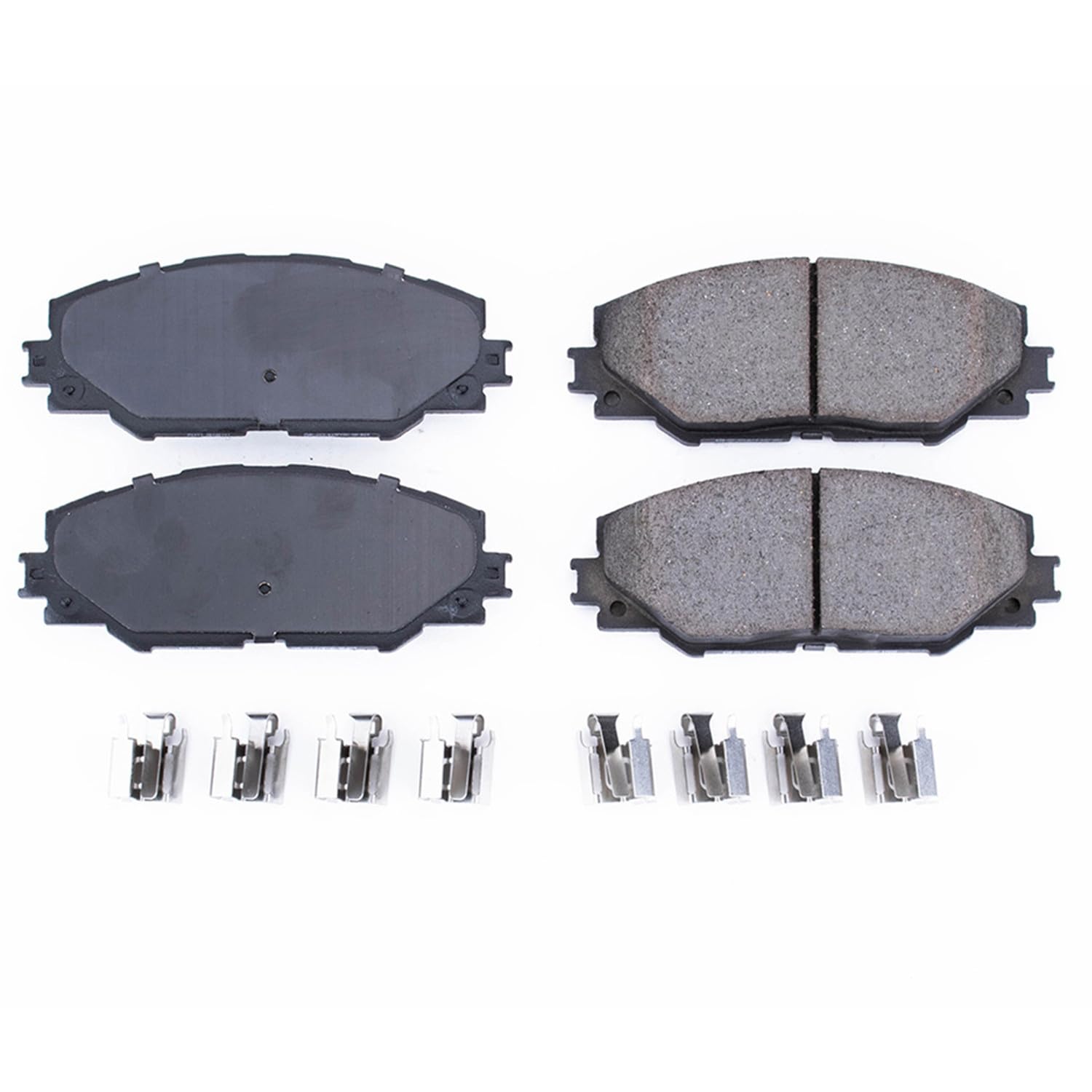 Power Stop Front Brake Kit For 2009-10 Pontiac Vibe |Scion iM 2016 |tC 2011-16 |Toyota Corolla iM 2017-18 |Matrix 2009-13 |Toyota Mirai 2016-19 - Ceramic Brake Pads With Installation Hardware, 17-1211