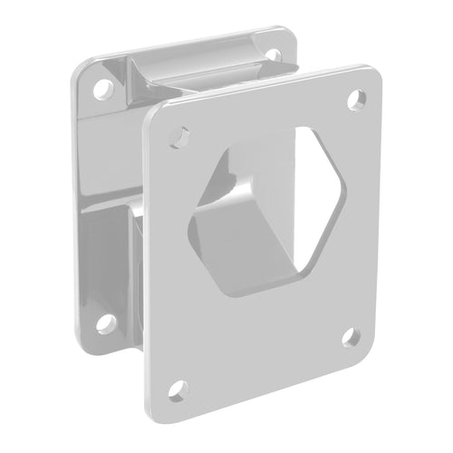 Raptor Minn Kota Setback Bracket – 3", White