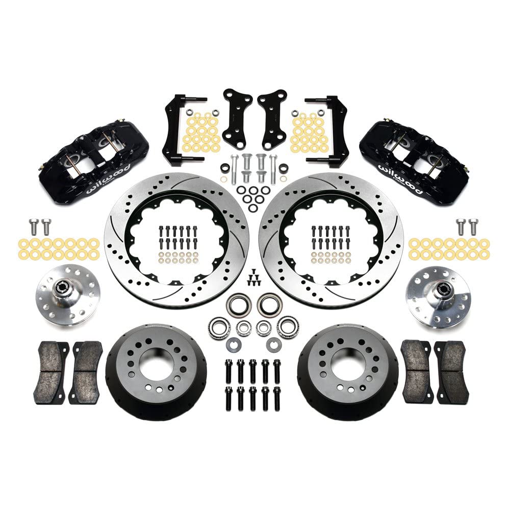 Front AERO6 Hub Kit,14.00, Drilled