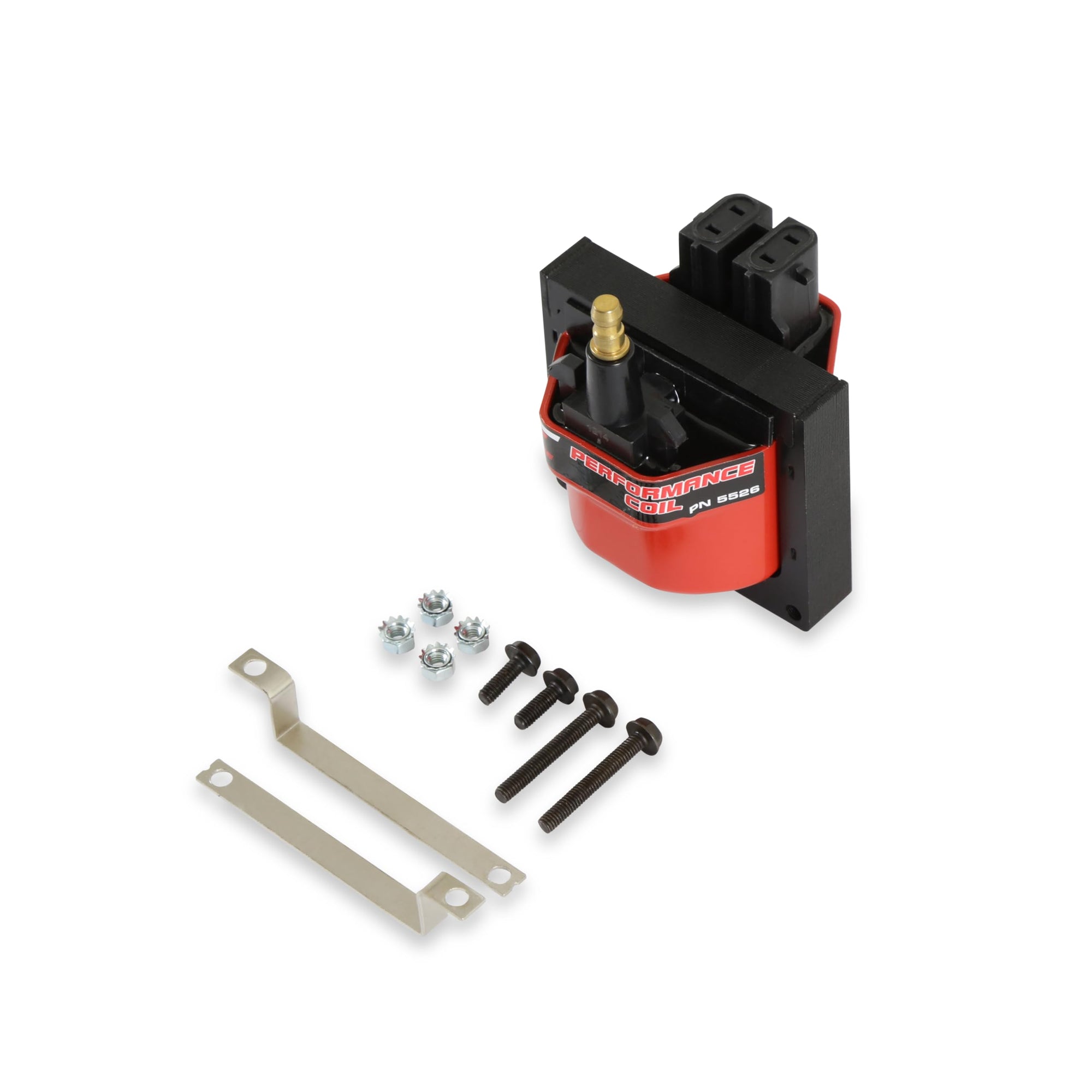 MSD 5526 Street Fire Igntiion Coil - Red- Dual Connector