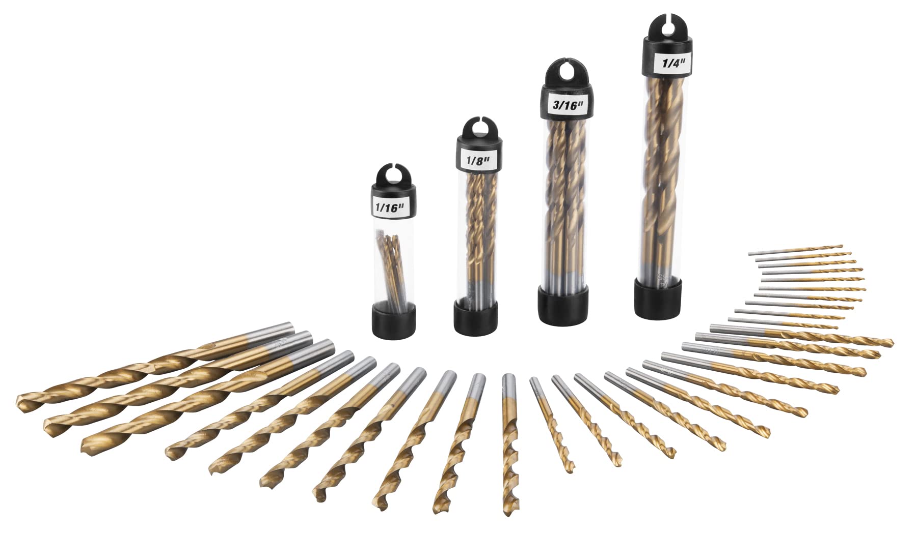 W9013 Performance Tool 63 pc. Titanium Drill Bit Set