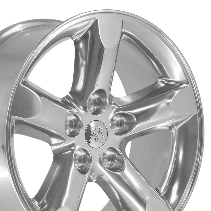 20 Inch OE Wheels DG56 Rim Fits Ram 1500 Style 5x139.7 20x9 Polished - Hollander 2267 (1)