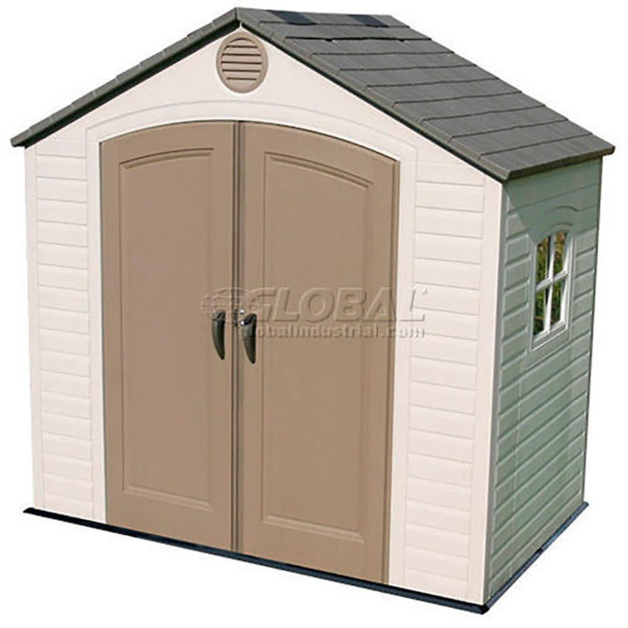 Outdoor Storage Shed 8 X 5 Ft with Window - Desert