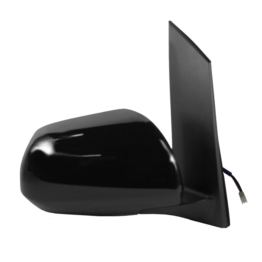 Fit System Side Passenger Mirror for Toyota Sienna, Textured Black w/PTM Cover, w/Blind Spot Detection System, Foldaway, w/o Memory, Heated Power (70205T)