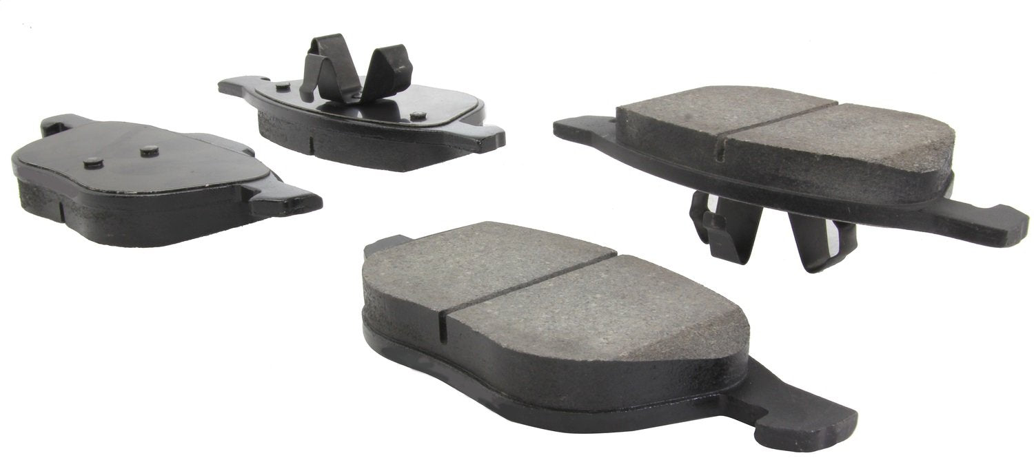 Sport StopTech Front Disc Brake Pads Set with Shims and Hardware - Fits Select Fiat, Ford, Mazda, Volvo Vehicles