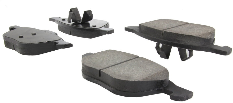 Sport StopTech Front Disc Brake Pads Set with Shims and Hardware - Fits Select Fiat, Ford, Mazda, Volvo Vehicles