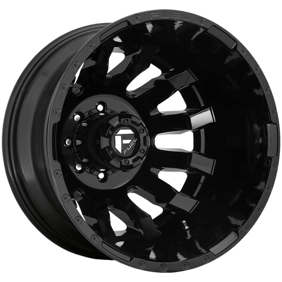 FUEL D675 1PC BLITZ Black Wheel with Painted and TPMS Compatible (20 x 8.25 inches /8 x 154 mm, -246 mm Offset)