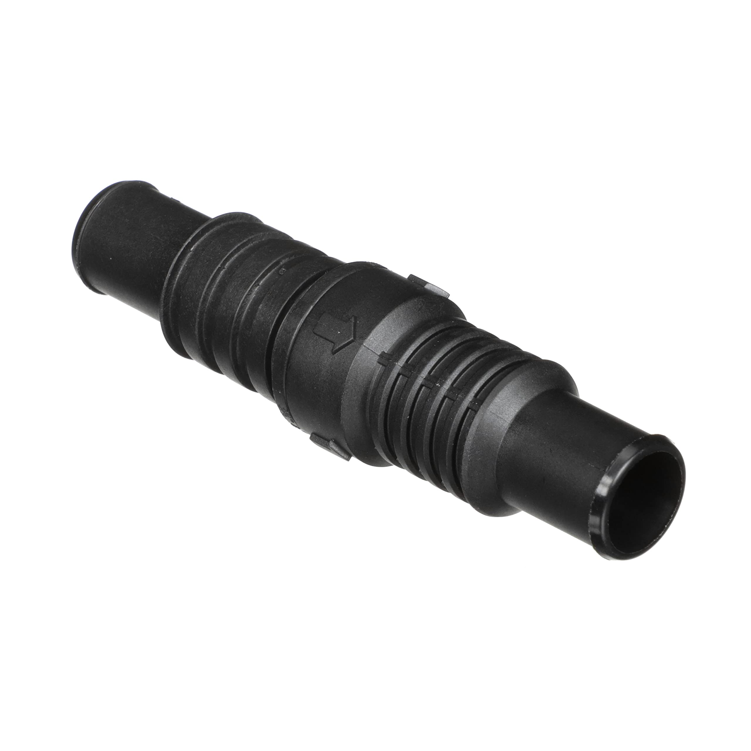 Whale Non-Return Inline Valve LV1219, for Use with ¾-Inch and 1-Inch Diameter Pipes, Nitrile Construction , Black