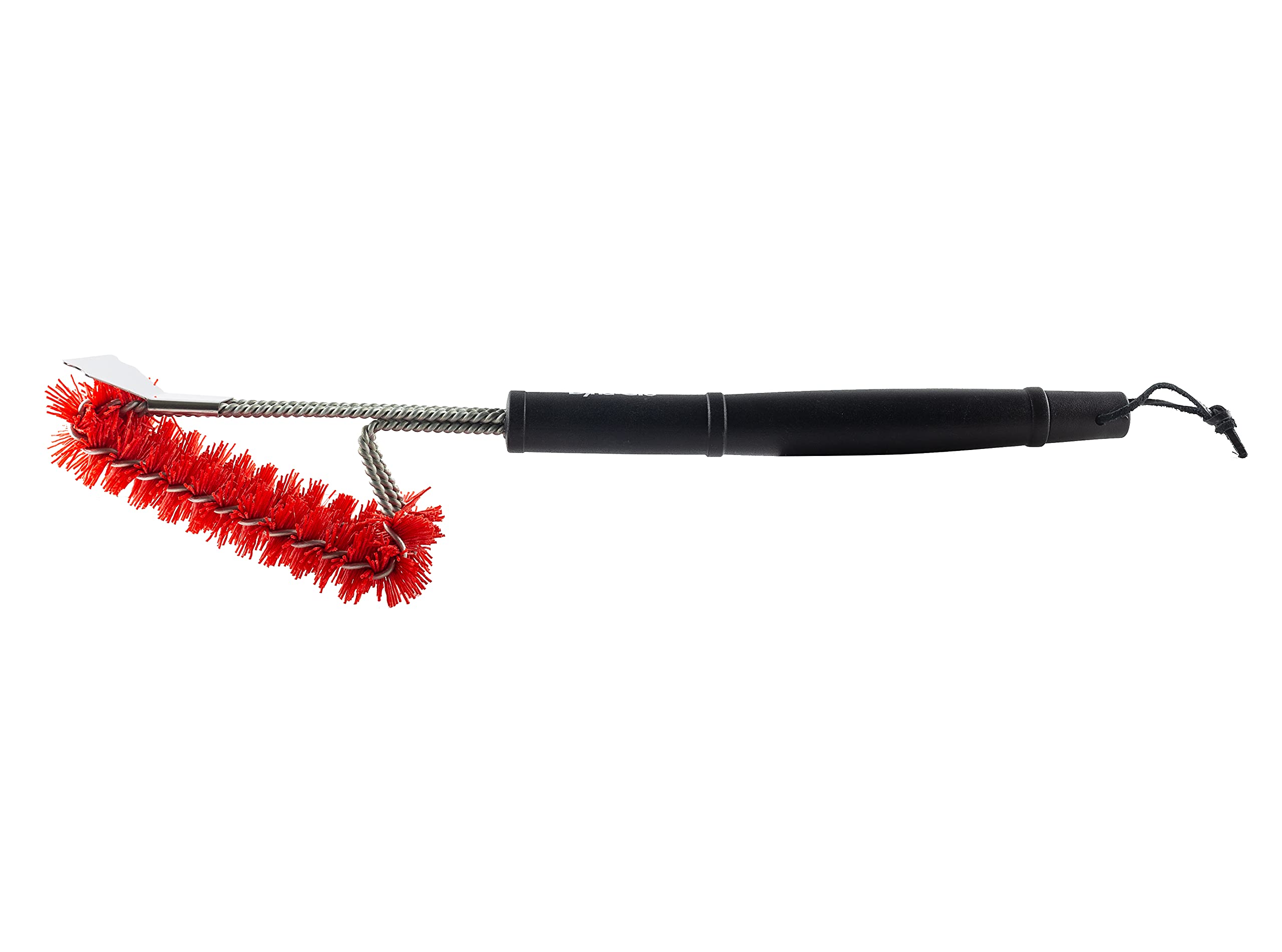 18" Dyna Glo Grill Brush w. Nylon Bristles and Stainless Steel Scraper
