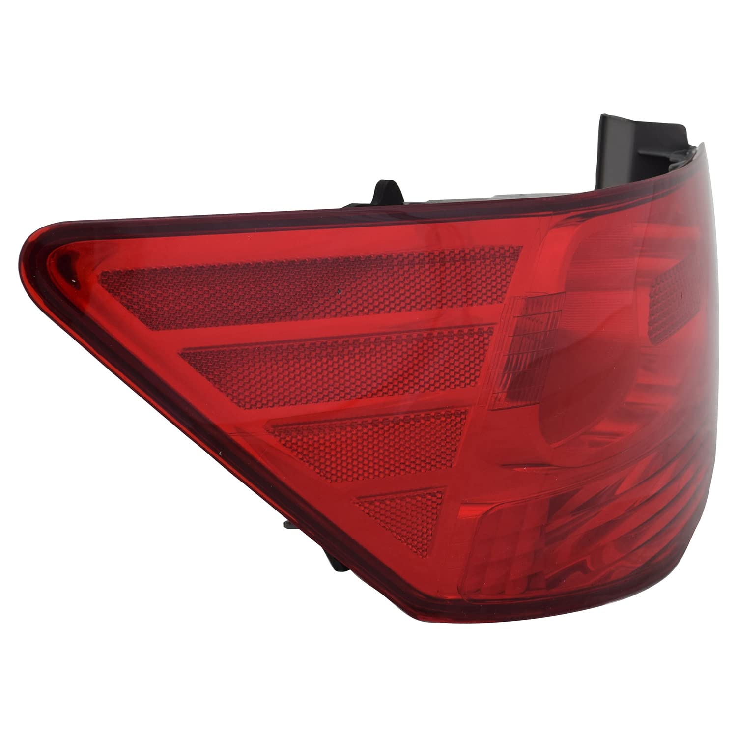 Left TYC Tail Light Assembly Compatible with 2010-2013 Kia Forte