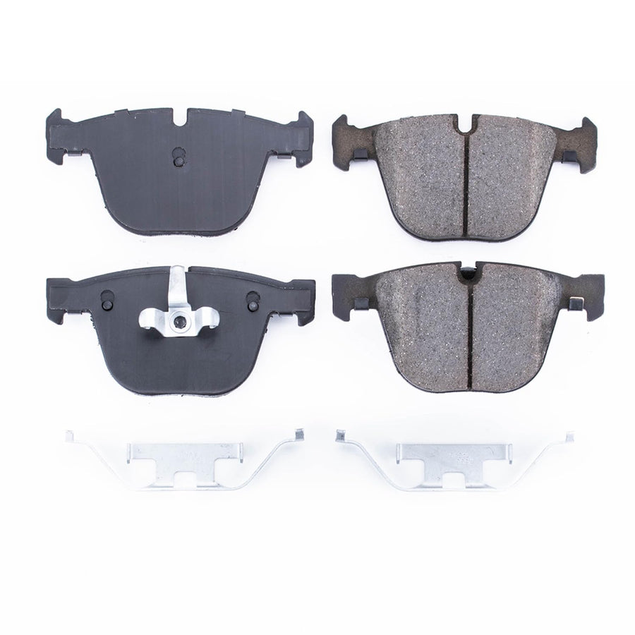 Z17 Power Stop 17-919A Rear Ceramic Brake Pads with Hardware